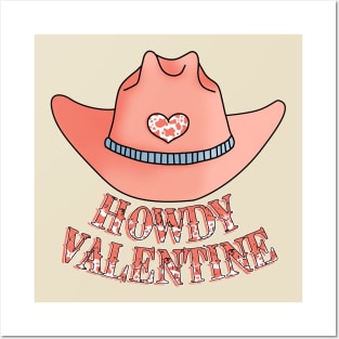 Howdy Valentine Posters and Art